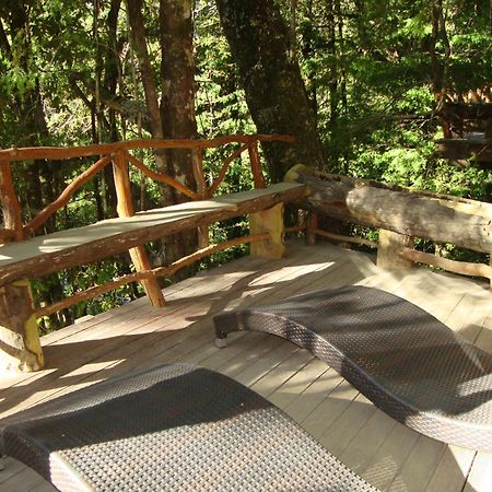 Huilo Huilo Nawelpi Lodge Puerto Fuy Buitenkant foto