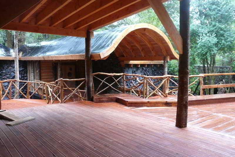 Huilo Huilo Nawelpi Lodge Puerto Fuy Buitenkant foto