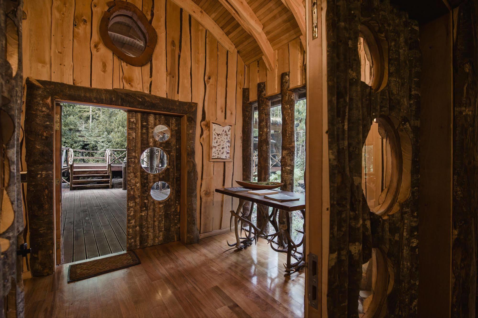 Huilo Huilo Nawelpi Lodge Puerto Fuy Buitenkant foto